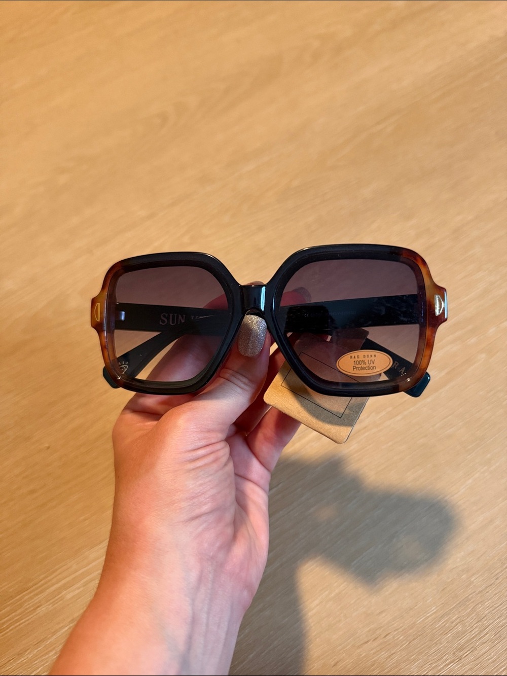 NWT Rae Dunn Wanda Oversized Sunglasses